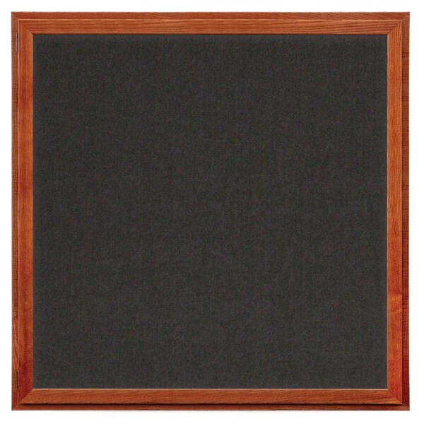 Outdoor Enclosed Combo Board, 72"x36", Black Frame/Green & Cork